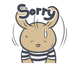 Brown Bunny sticker #13860795