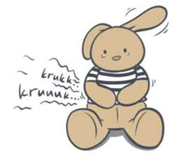 Brown Bunny sticker #13860798