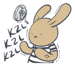 Brown Bunny sticker #13860800