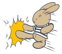 Brown Bunny sticker #13860801