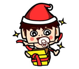 Latte baby sticker #13860827