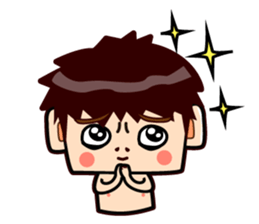 Latte baby sticker #13860837