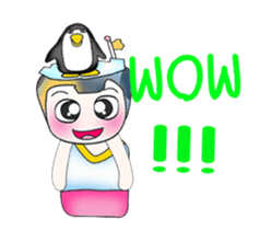 Mr. Kanaki. I love Penguin.^_^ sticker #13860927