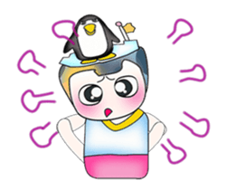 Mr. Kanaki. I love Penguin.^_^ sticker #13860932