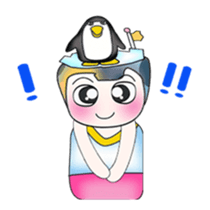 Mr. Kanaki. I love Penguin.^_^ sticker #13860936