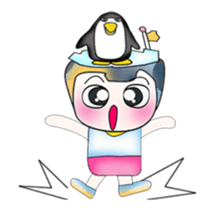 Mr. Kanaki. I love Penguin.^_^ sticker #13860939