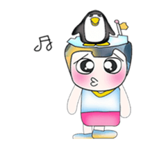 Mr. Kanaki. I love Penguin.^_^ sticker #13860941