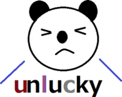 sticker of the english panda sticker #13861230