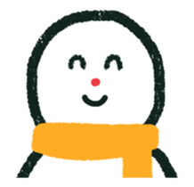 snow man animation (rakugaki) sticker #13861309