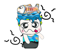 Hello!! My name is Shimura. I love Fish. sticker #13861318
