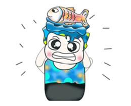 Hello!! My name is Shimura. I love Fish. sticker #13861319