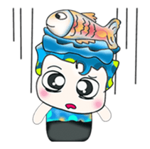 Hello!! My name is Shimura. I love Fish. sticker #13861329