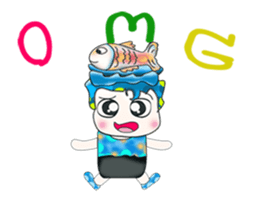 Hello!! My name is Shimura. I love Fish. sticker #13861333