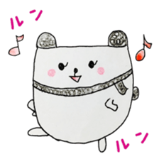 coloring sticker 2-balloon panda sticker #13861415