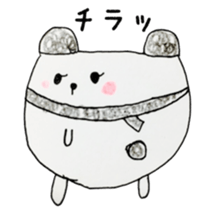 coloring sticker 2-balloon panda sticker #13861418