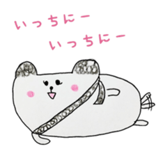 coloring sticker 2-balloon panda sticker #13861444