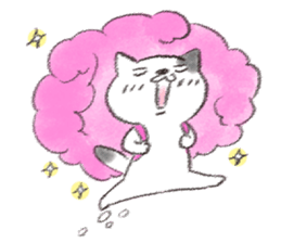 Chipineko cat 3 sticker #13861478