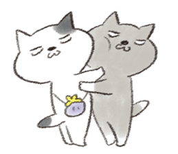 Chipineko cat 3 sticker #13861484