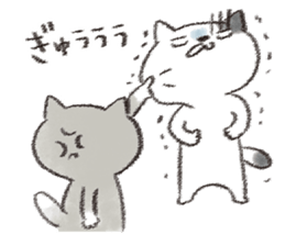 Chipineko cat 3 sticker #13861485
