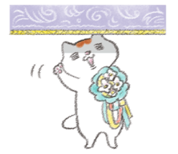 Chipineko cat 3 sticker #13861497