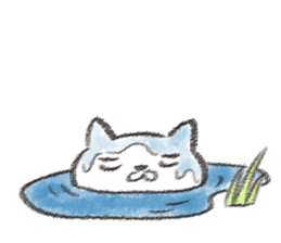 Chipineko cat 3 sticker #13861500