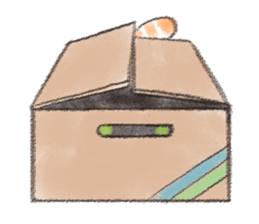 Chipineko cat 3 sticker #13861505