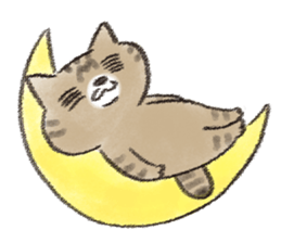 Chipineko cat 3 sticker #13861508