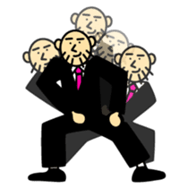 KEROKE san & HIGE CELEB 03 sticker #13861562