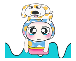 Hello my name is Osava. Love dog.^^ sticker #13861568