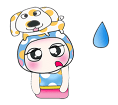 Hello my name is Osava. Love dog.^^ sticker #13861569