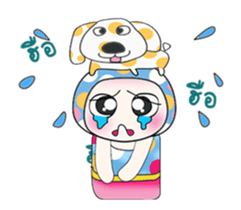 Hello my name is Osava. Love dog.^^ sticker #13861571