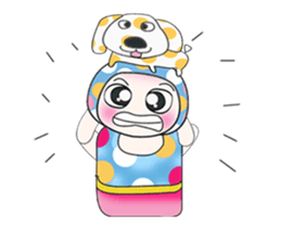 Hello my name is Osava. Love dog.^^ sticker #13861575