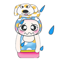 Hello my name is Osava. Love dog.^^ sticker #13861577