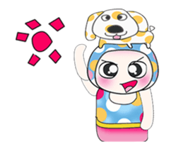 Hello my name is Osava. Love dog.^^ sticker #13861582