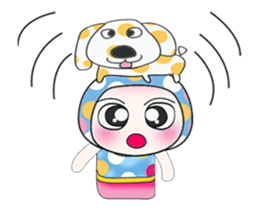 Hello my name is Osava. Love dog.^^ sticker #13861586