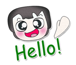 My name is Tamama.^_^ Good Luck!! sticker #13861694