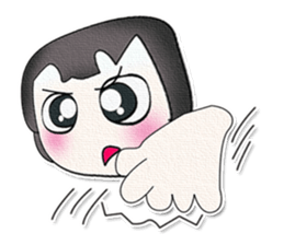 My name is Tamama.^_^ Good Luck!! sticker #13861705