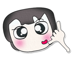 My name is Tamama.^_^ Good Luck!! sticker #13861716