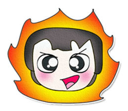 My name is Tamama.^_^ Good Luck!! sticker #13861726