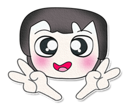 My name is Tamama.^_^ Good Luck!! sticker #13861730