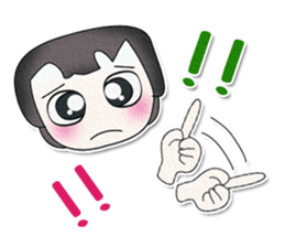 My name is Tamama.^_^ Good Luck!! sticker #13861731