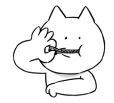 Extremely Cat Animated [winter] sticker #13861738