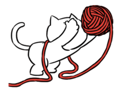 Extremely Cat Animated [winter] sticker #13861742