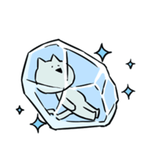 Extremely Cat Animated [winter] sticker #13861744