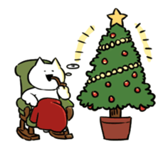 Extremely Cat Animated [winter] sticker #13861747