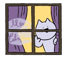 Extremely Cat Animated [winter] sticker #13861749