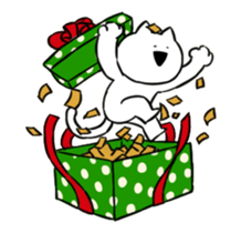 Extremely Cat Animated [winter] sticker #13861750