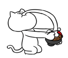 Extremely Cat Animated [winter] sticker #13861754