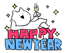 Extremely Cat Animated [winter] sticker #13861757