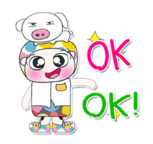 Mr. Hikaru. I love Pig!! ^_^ sticker #13861758